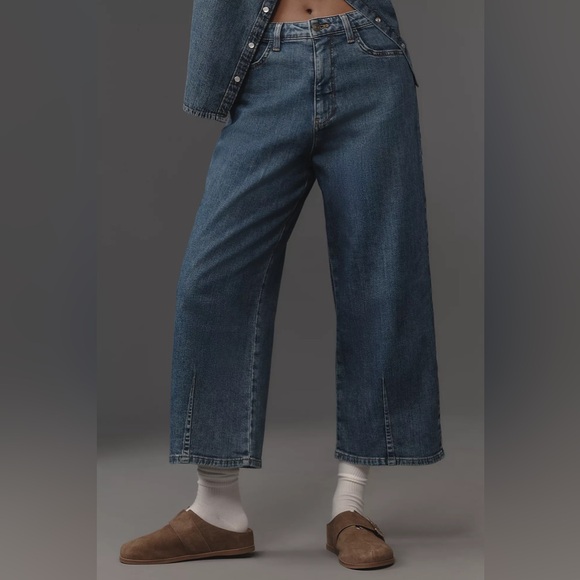 NWT! The Kenna Heritage Mid-Rise Barrel Jeans by Pilcro